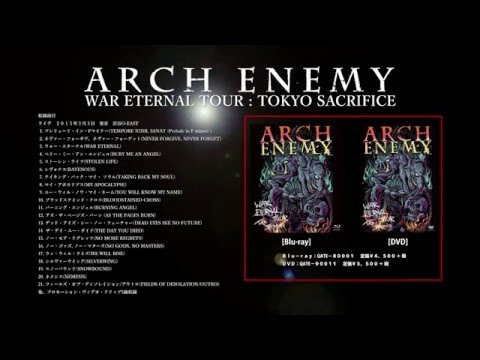ARCH ENEMY "WAR ETERNAL TOUR : TOKYO SACRIFICE" Trailer