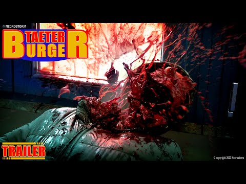 TAETER BURGER - trailer - NECROSTORM (Action, Sci-Fi, Splatter)