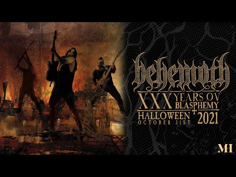 BEHEMOTH  - XXX Years Ov Blasphemy (Announcement Trailer)