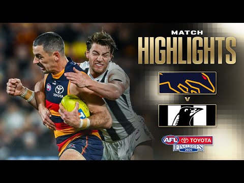 Adelaide Crows v Collingwood Highlights | Qualifying Final, 2025 | AFL
