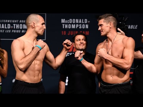 Rory MacDonald vs. Stephen Thompson | Weigh-In | UFC ON FOX