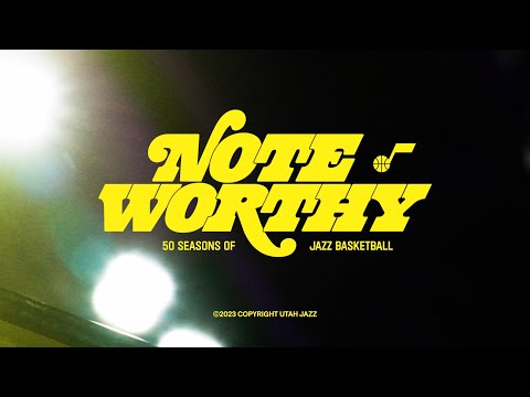 Note Worthy 🎵💜 50 Seasons of Jazz Basketball DOCUMENTARY TRAILER 📼 | UTAH JAZZ