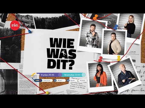 Nuwe reeks! | Wie was dit?