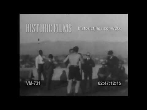 Jeffries in His Training Quarters (1901)