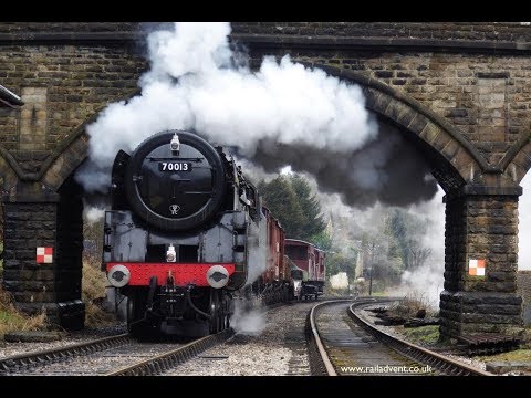 A Day With Steam Locomotive No. 70013 'Oliver Cromwell' - The Trailer (4K)