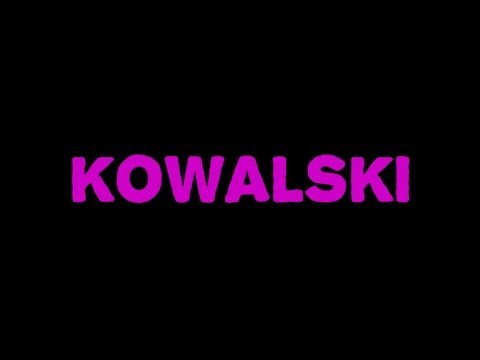 KOWALSKI teaser 2014