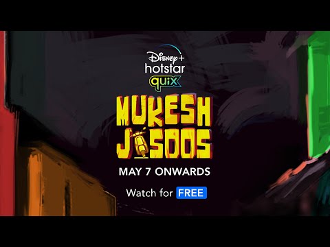 Disney+ Hotstar Quix Presents Mukesh Jasoos | Trailer | Streaming From 7th May