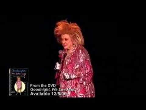 Phyllis Diller's farewell stand-up performance