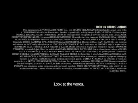 A WHOLE FUTURE TOGETHER / TODO UN FUTURO JUNTOS [teaser]