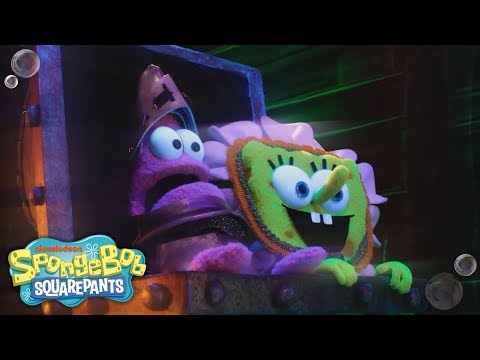 😱 The Scare Song 😱 'The Legend of Boo-kini Bottom' Halloween Special | SpongeBob