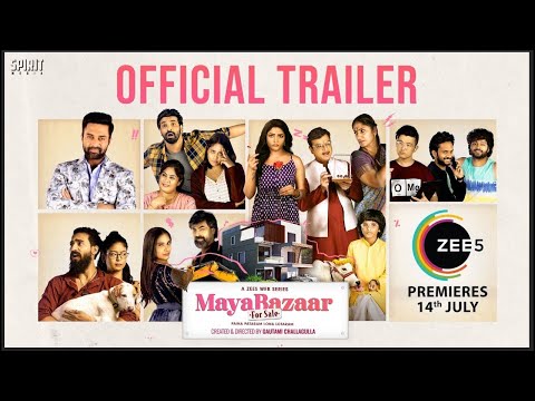 MayaBazaar For Sale  Official Trailer | Dr Naresh | Eesha | Navadeep | A ZEE5 Web Series | Jul 14th