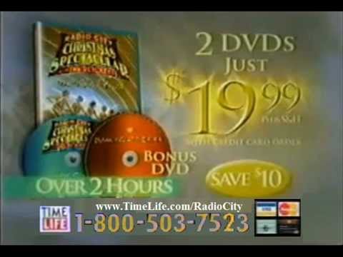 Time Life Radio City Christmas Spectacular Commercial