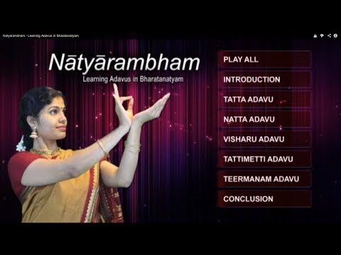 Natyarambham - Learning Adavus in Bharatanatyam
