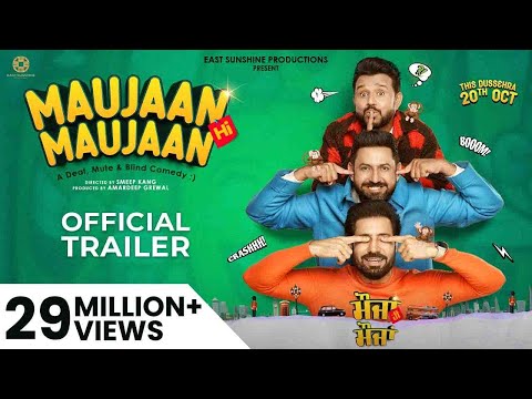 Maujaan Hi Maujaan (Official Trailer) Gippy Grewal | Binnu Dhillon | Karamjit Anmol | Tanu Grewal