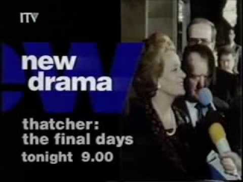 ITV autumn 1991 Thatcher The Final Days trailer