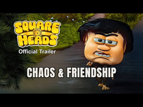 Square Heads (2025) – Official Trailer | Chaotic Animated Comedy for Families