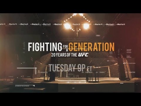 Fighting for a Generation: 20 Years of the UFC - Tuesday on FOX Sports 1