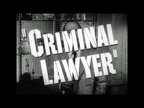 HD Film Trailer - Criminal Lawyer 1951