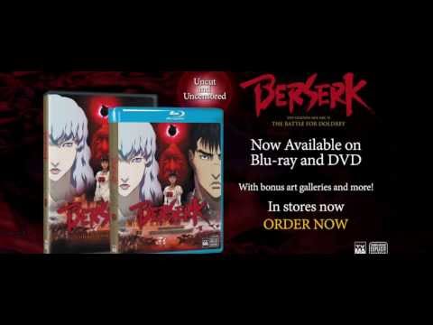 Extended Trailer - BERSERK The Golden Age Arc 2 The Battle For Doldrey Blu-ray&DVD - Avail. Now