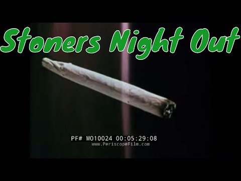 "STONER'S NIGHT OUT"  1970s NCADI ANTI-MARIJUANA AND DRUG USE & ABUSE  PSA COMPILATION   MO10024