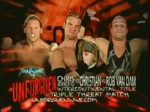 WWE Unforgiven 2003 matchcard.mp4