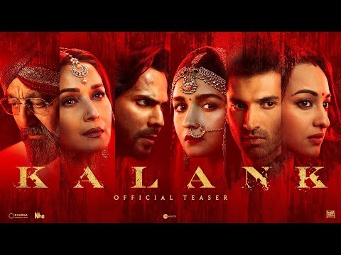 Kalank | Official Teaser | Varun | Aditya Roy | Sanjay | Alia | Sonakshi | Madhuri | Abhishek Varman