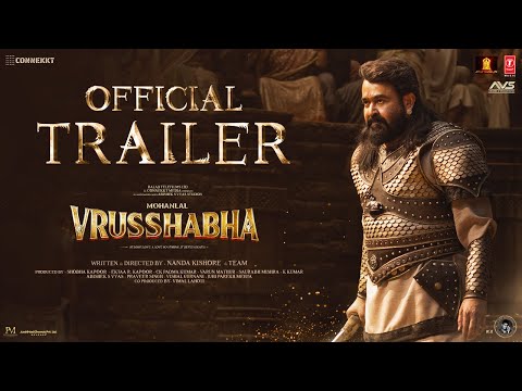 Vrusshabha Official Trailer (Hindi) | Mohanlal as a King | Naandda Kishore | 25th Dec 2025 | Sam CS