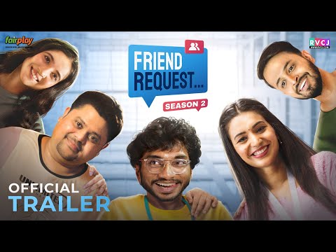 Friend Request - Season 2 Official Trailer | Badri, Anjali, Chote Miyan, Pratish & Mehek | RVCJ