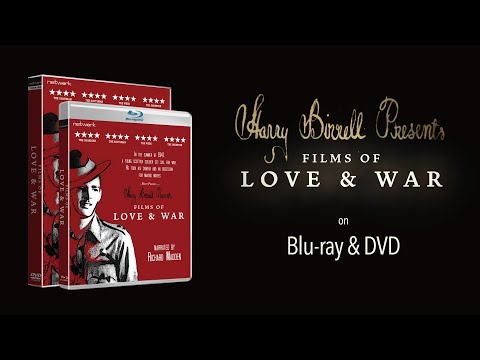 Harry Birrell Presents Films of Love and War narrated by Richard Madden | Pre-Order on Blu-ray/DVD