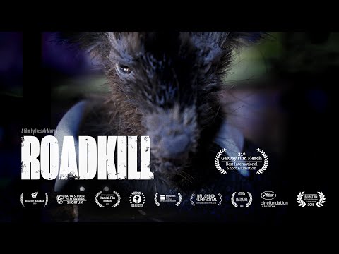 Roadkill - Trailer of short stop-motion animated thriller