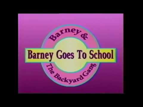 Barney Goes To School
