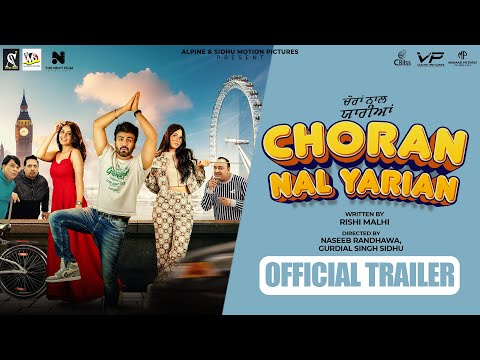 Choran Naal Yarian (Official Trailer) Aarya Babbar | Prabh Grewal | Manreet Sran | Rel.17th January