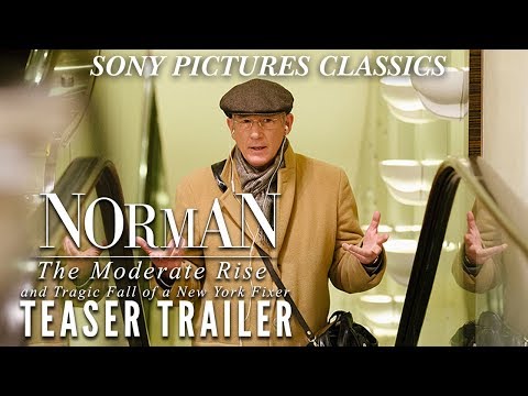 Norman: The Moderate Rise And Tragic Fall Of A New York Fixer | Teaser Trailer HD (2016)