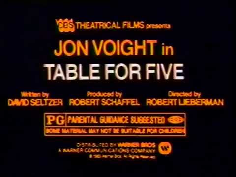 Table for Five 1983 TV trailer