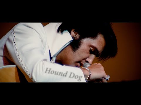 ELVIS PRESLEY - Hound Dog (Las Vegas 1970) New Video Scan 4K