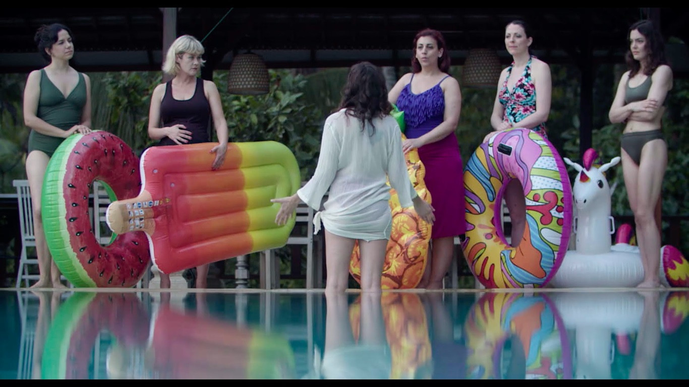 Backdrop for Unpacking