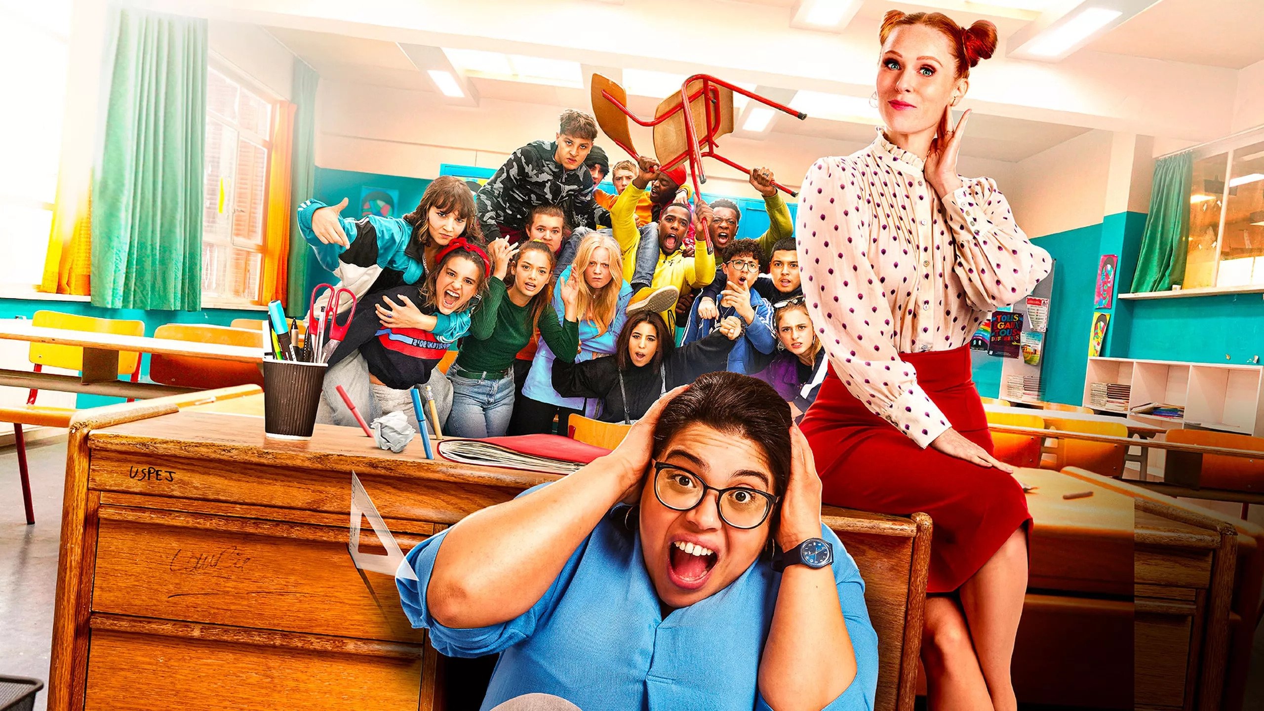 Backdrop for Two Much for the Job