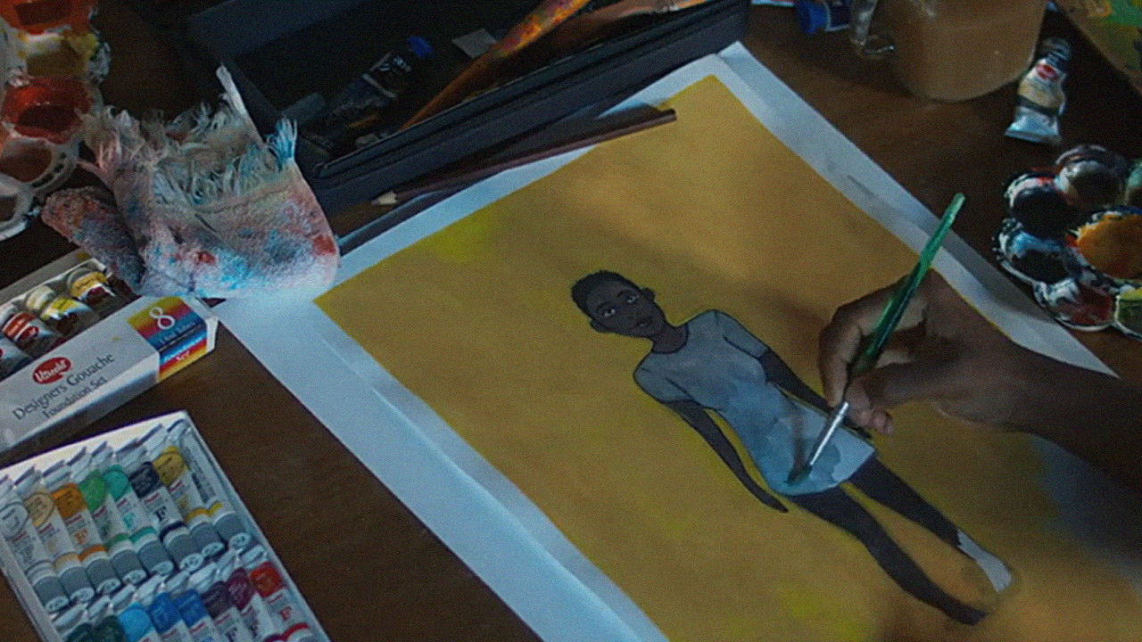 Backdrop for eu, negra