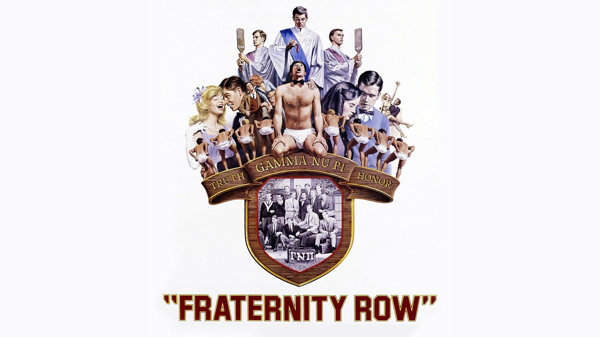 Backdrop for Fraternity Row