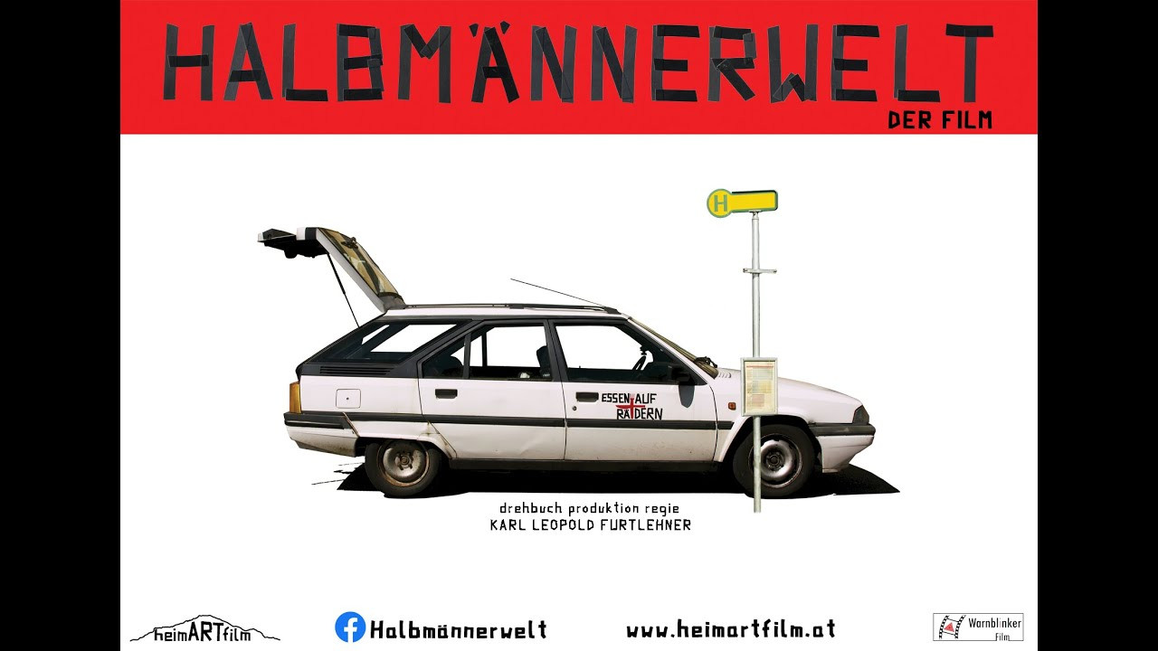 Backdrop for Halbmännerwelt