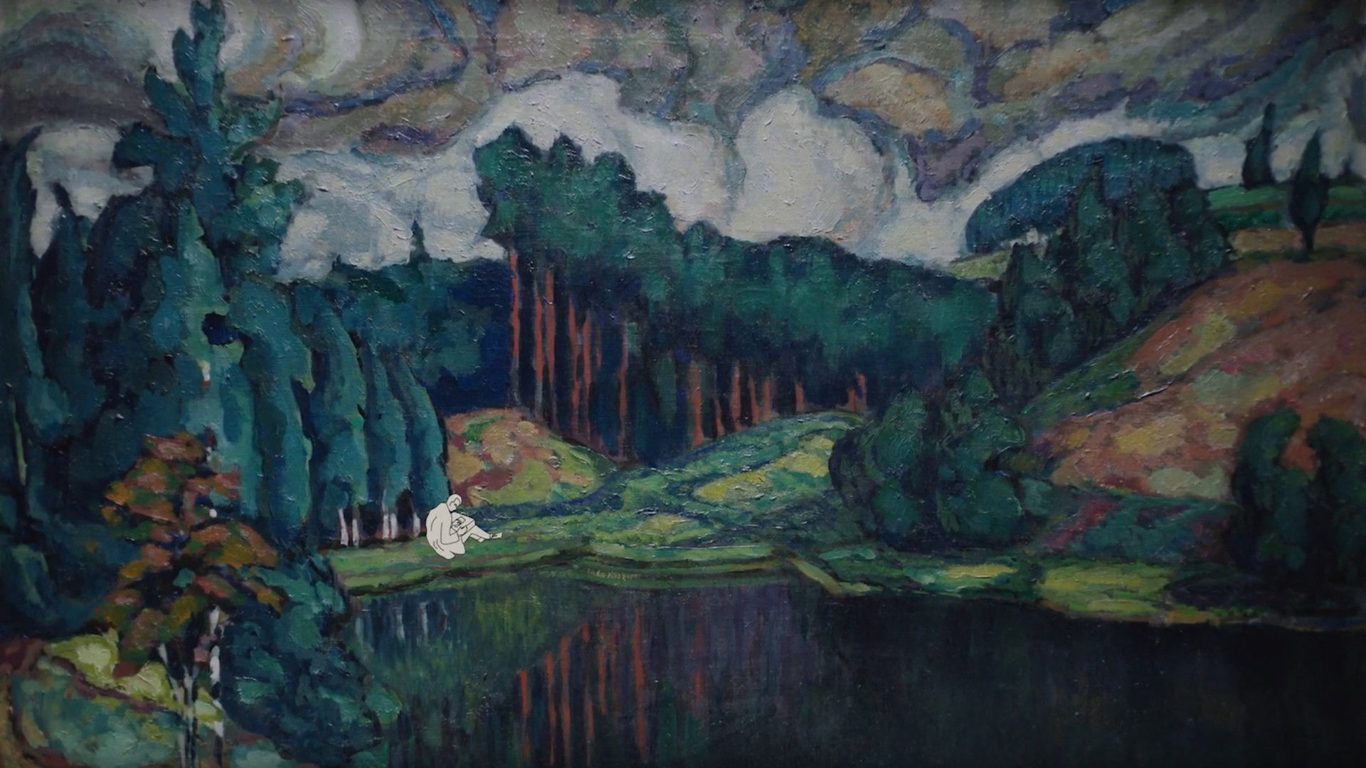 Backdrop for Konrad Mägi