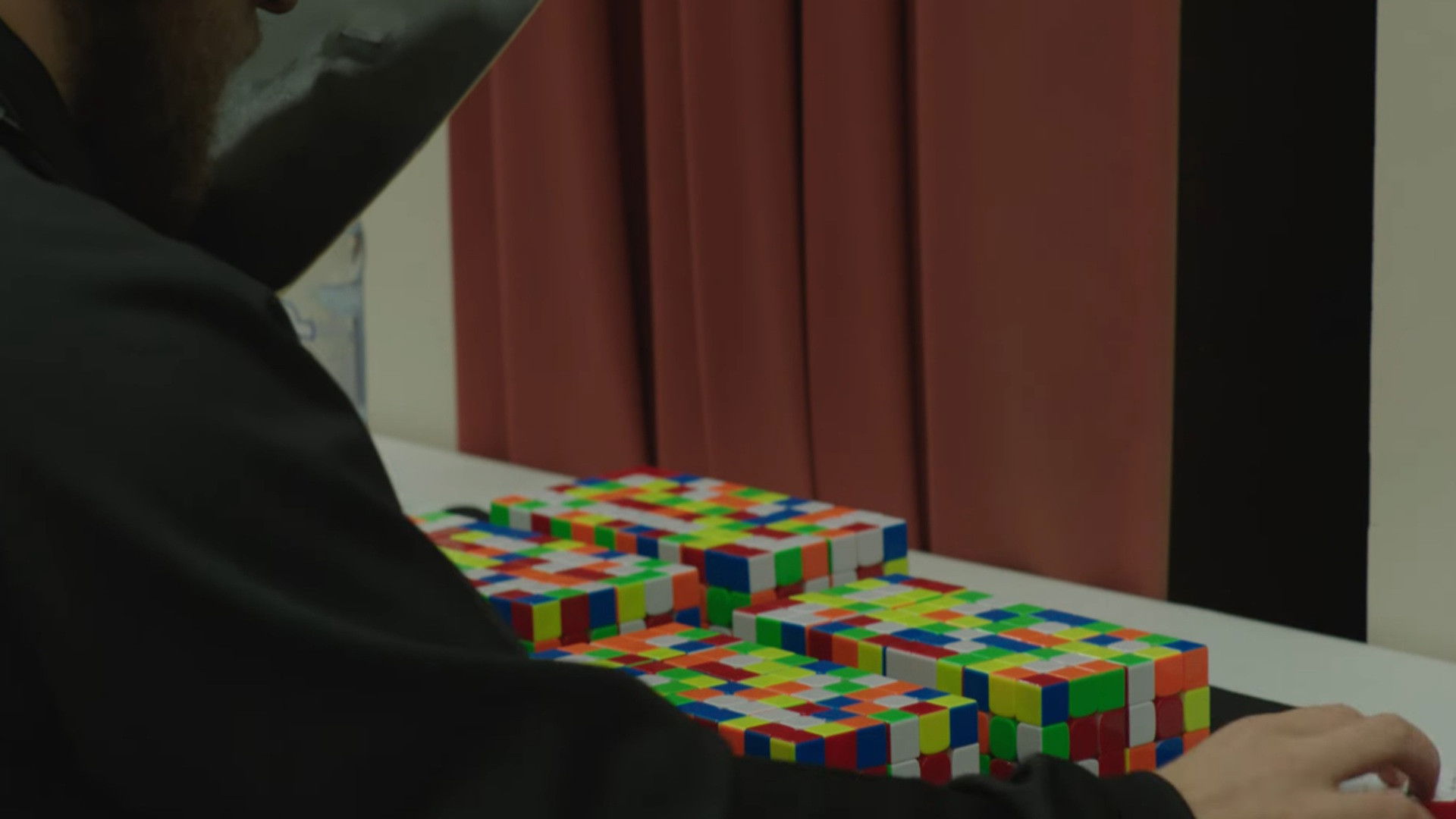 Backdrop for Wellington Speedcubing