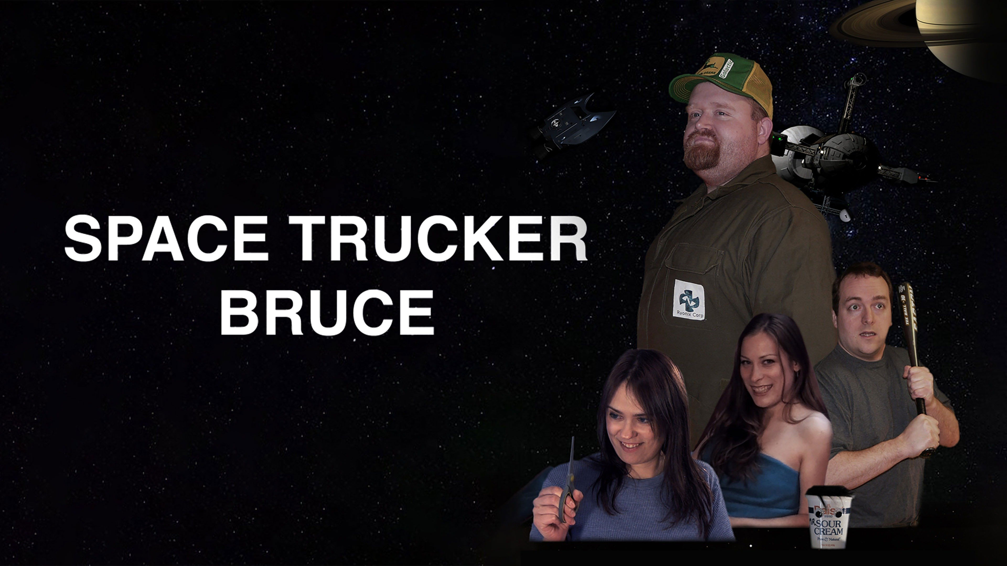Backdrop for Space Trucker Bruce