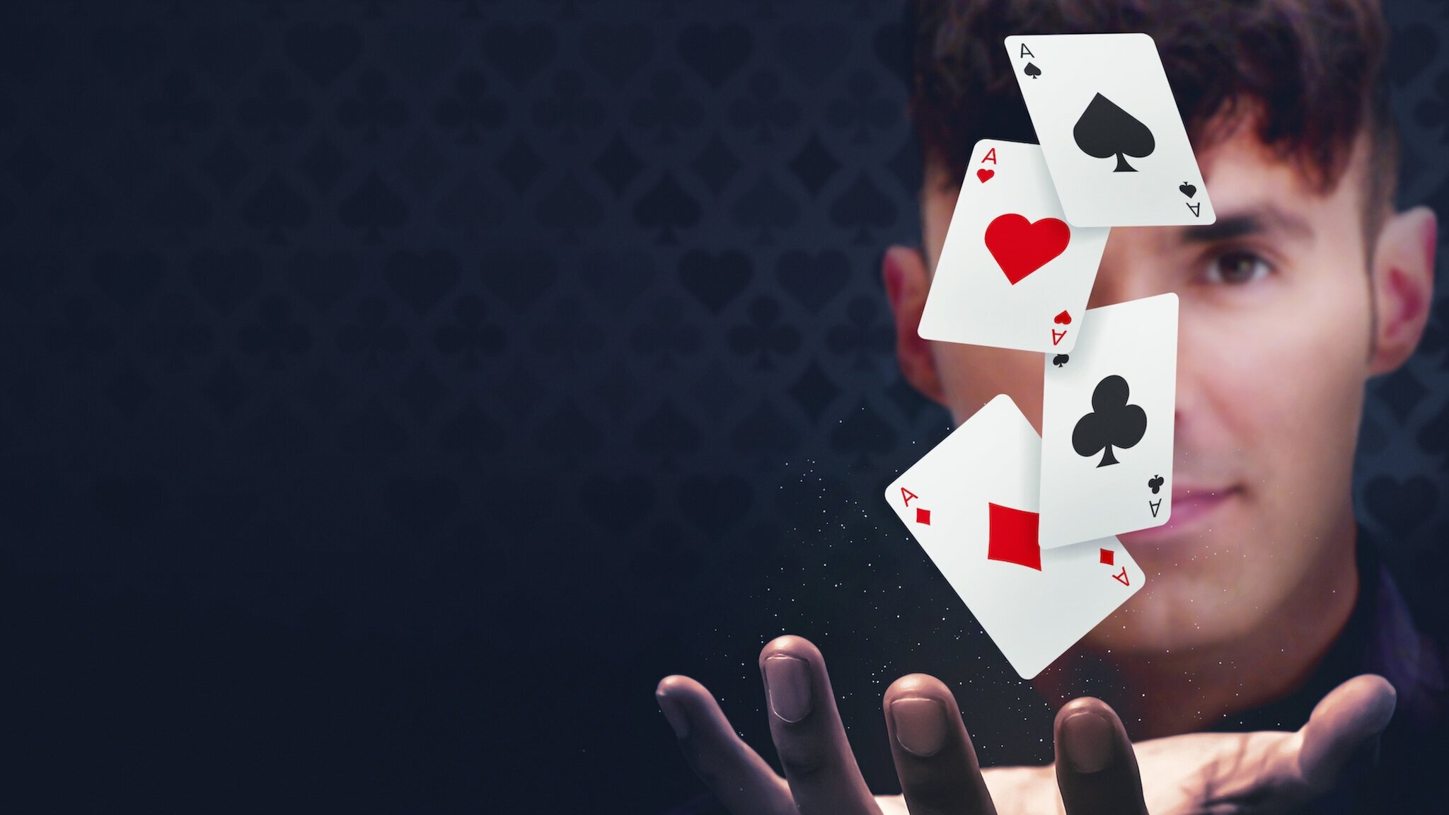 Backdrop for Magic for Humans Spain