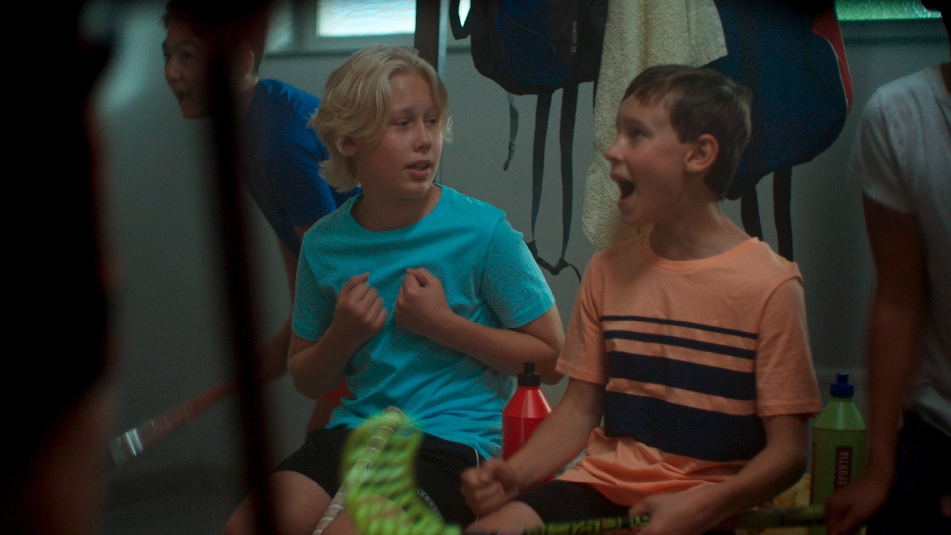 Backdrop for Shower Boys