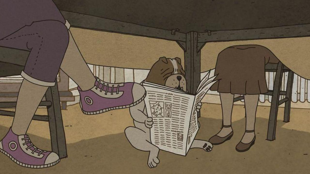 Backdrop for It's a Dog's Life