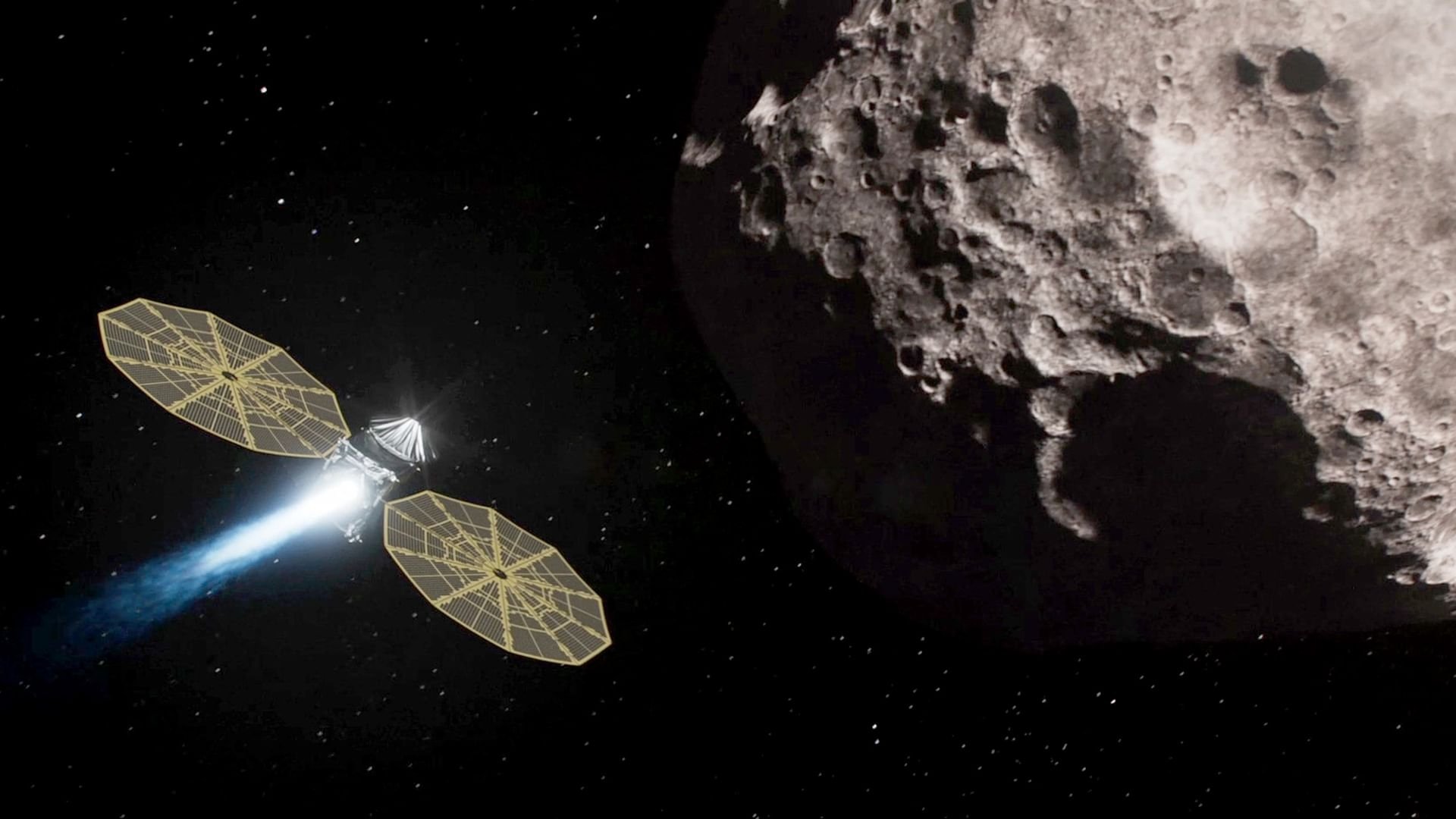 Backdrop for The Lucy Mission: Origins of the Solar System