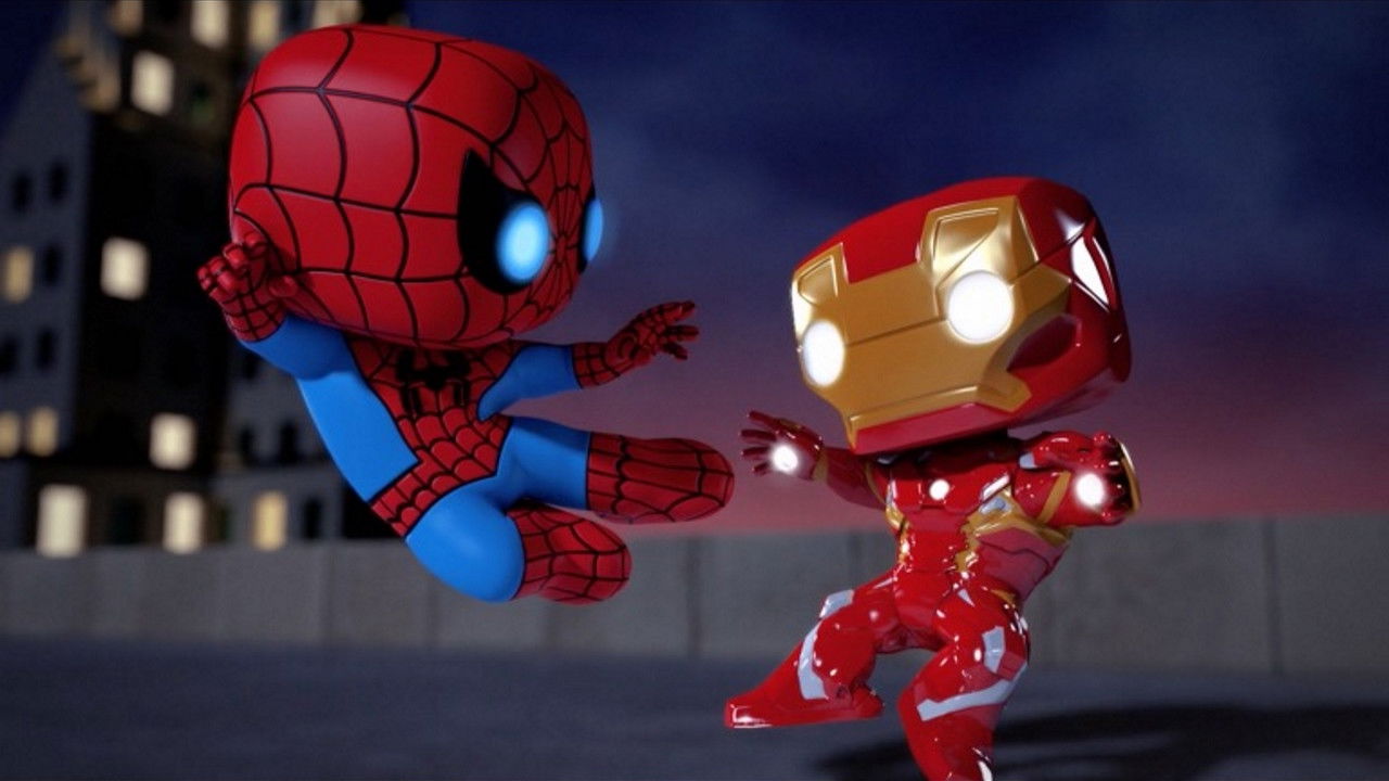 Backdrop for Marvel Funko Shorts