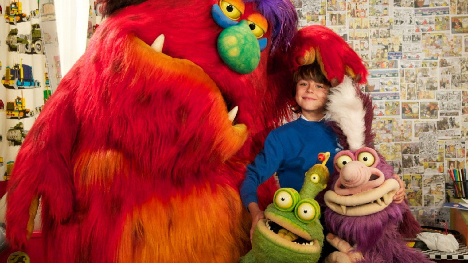 Backdrop for Me and My Monsters