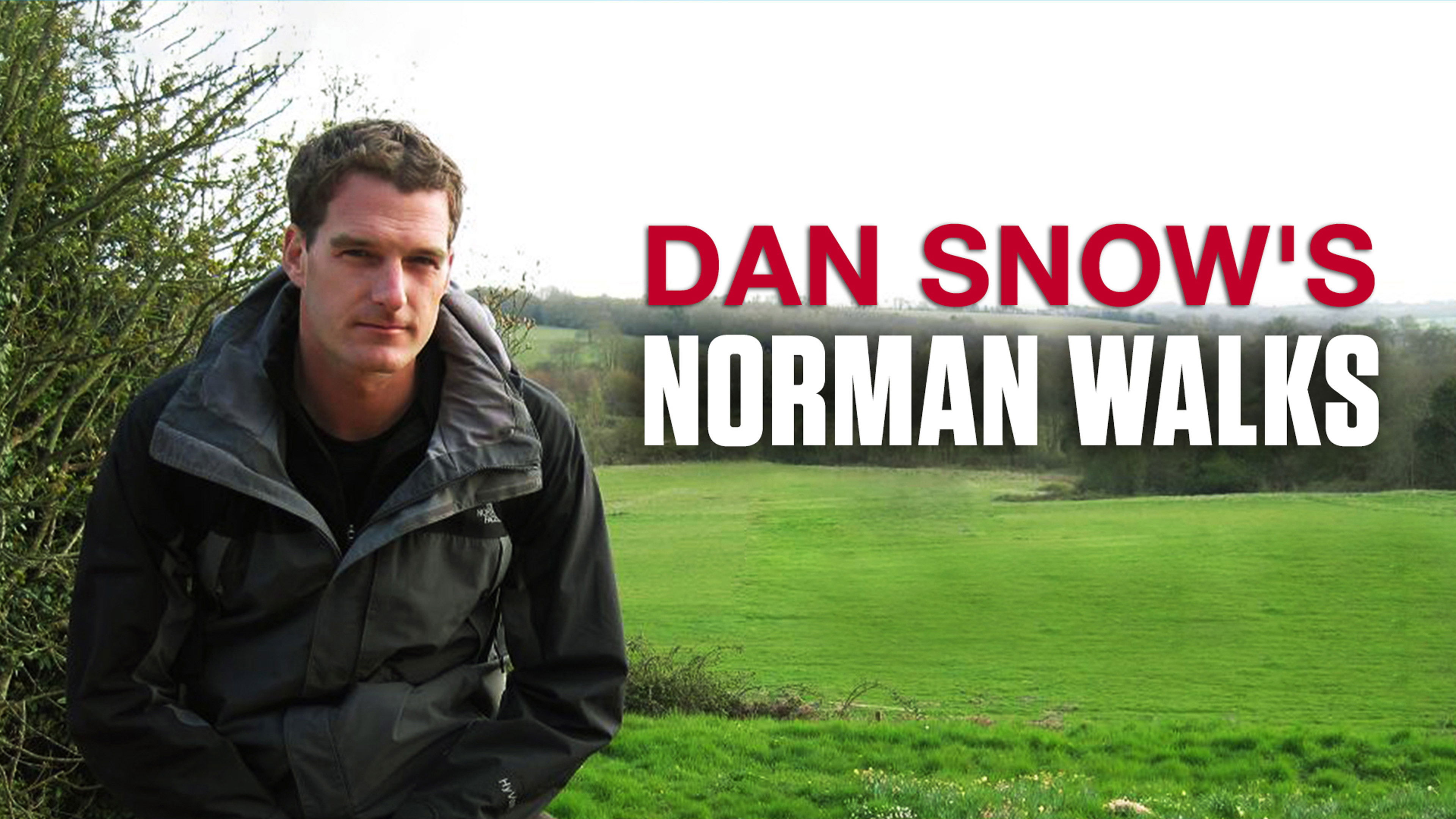 Backdrop for Dan Snow's Norman Walks